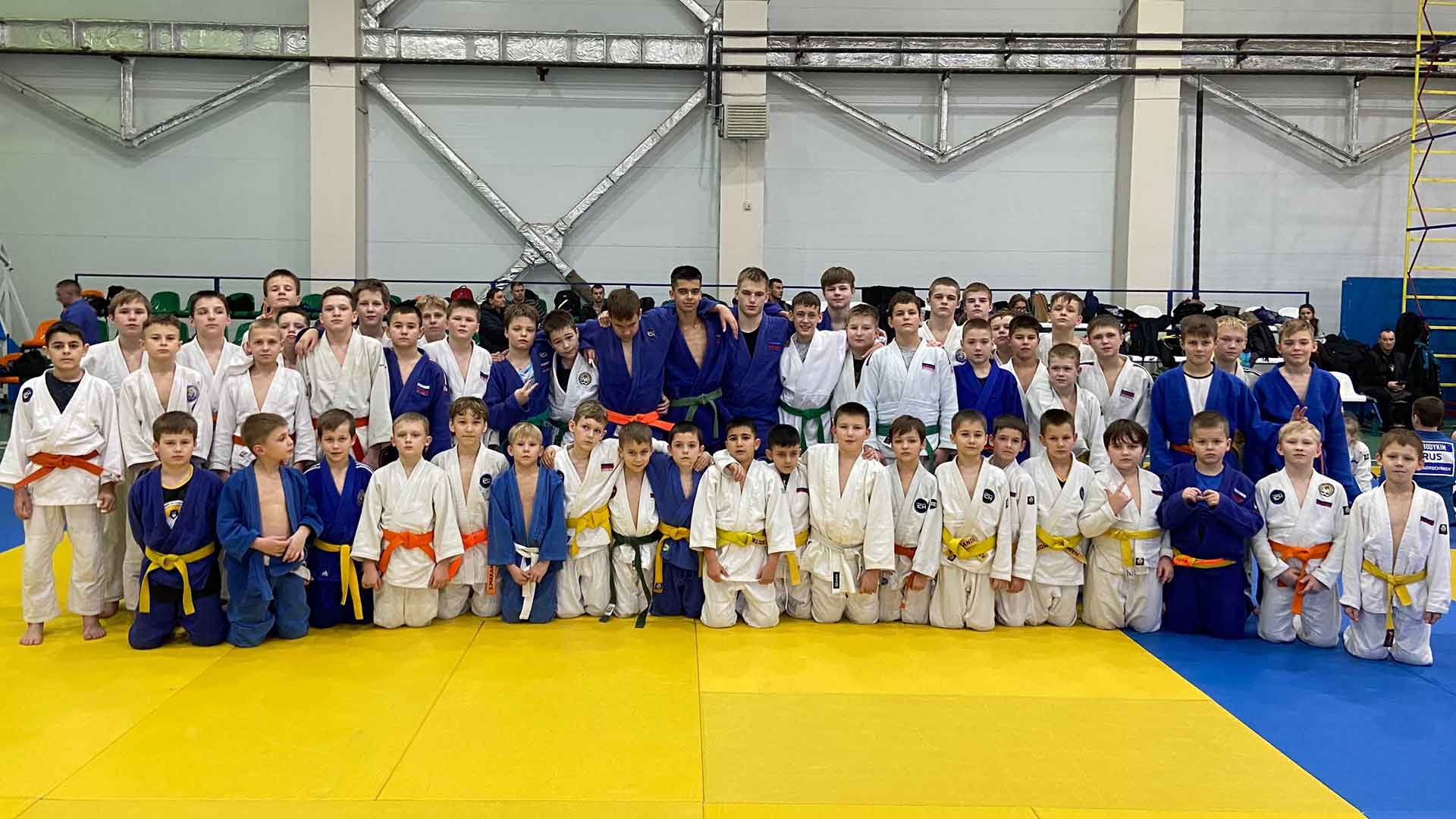 Межрегиональный день борьбы, на котором Ярославскую область представляли 52 дзюдоиста