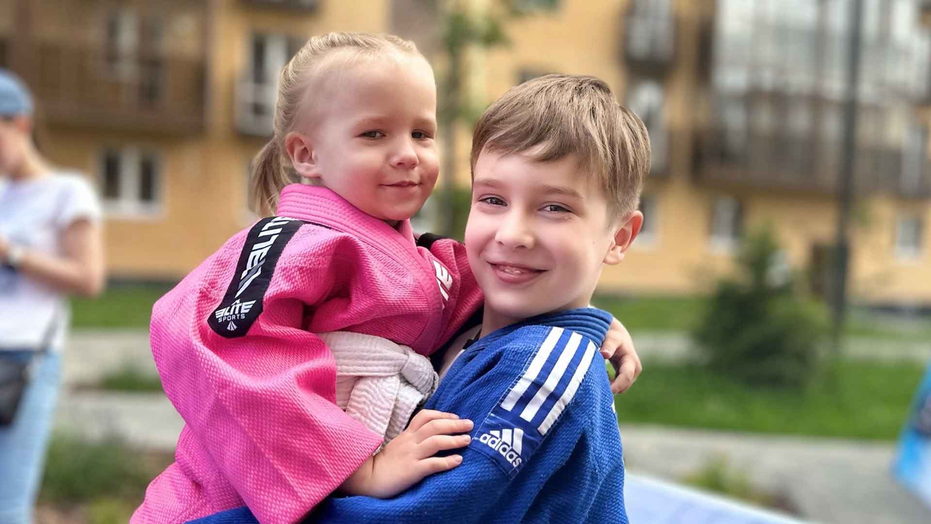 В честь Дня России Ярославские дзюдоисты приняли участие в показательном выступлении